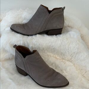 Franco Sarto suede booties